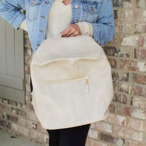 Cream Bailey Backpack Bag w/Guitar Strap